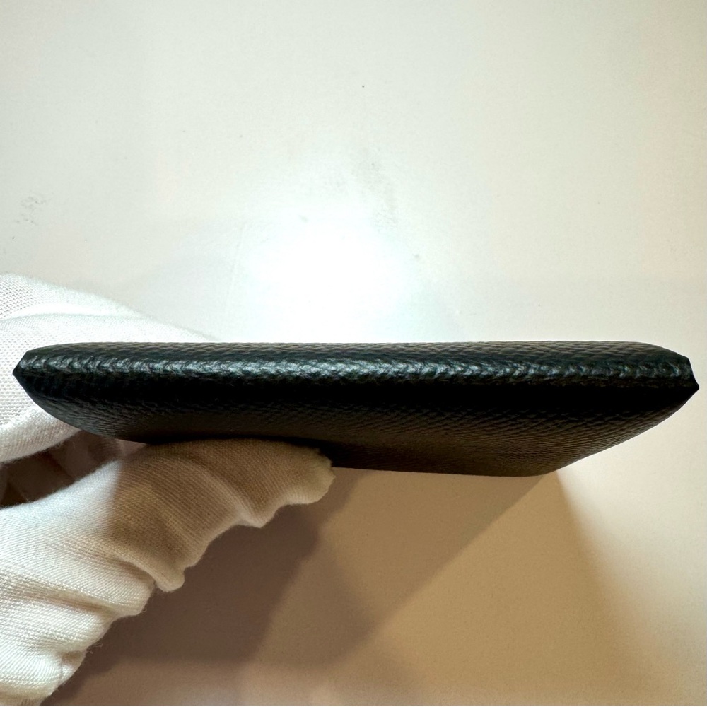 New Hermes Bastia Coin Purse Pouch In Black Epsom Leather W Original Hermes Box - Picture 13 of 15